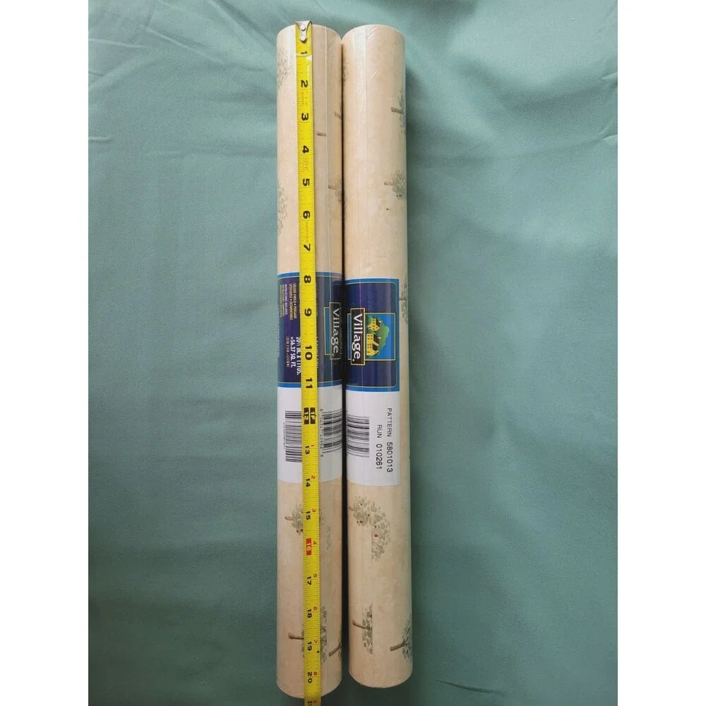 Vintage Raymond Waites Apple Tree Wallpaper 2 Rolls Sealed Farmhouse 5801013